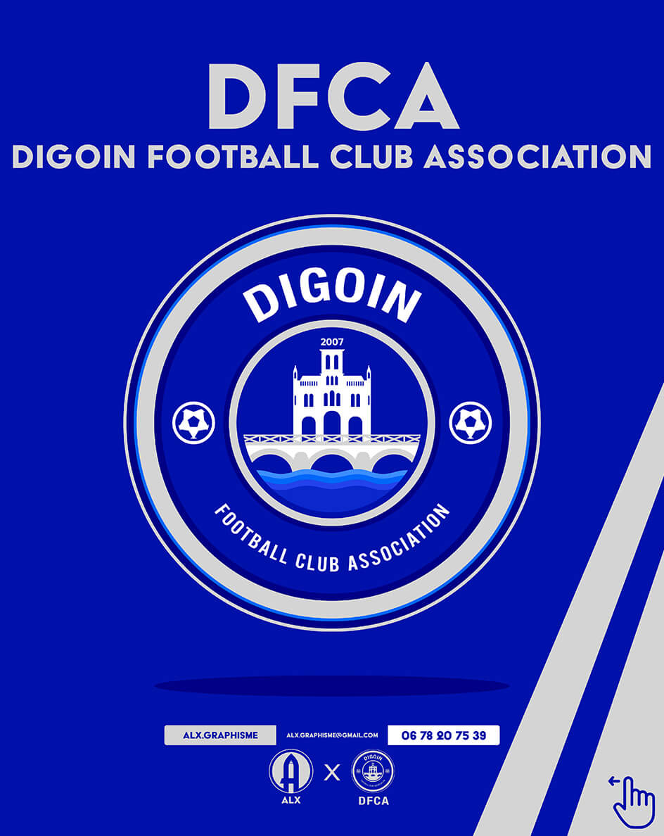 Présentation du logo du Digoin FCA